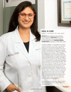 Sheridan Road Magazine - Dr. Meena Malhotrqa - Functional Medicine Doctor - Chicagoland